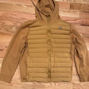 Adidas XL Puffer Sweatshirt Jacket